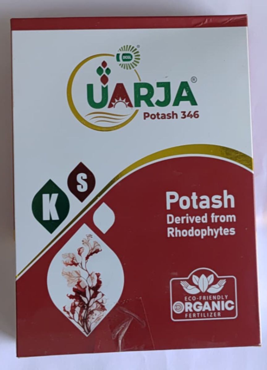 UARJA Potash 346 Organic Fertilizer - 180 gm - 180 gm - One box of organic fertilizer