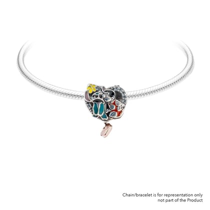 Ohana | 925 Silver charms for Bracelets / Chain-Free / Silver / Modern