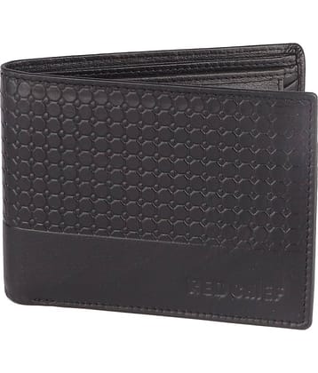 Red Chief Black Leather Men's Two Fold Wallet ( Pack of 1 )
