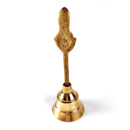 MAYAPURI Brass Puja Ghanta | Pooja Pital Ghanti | Mandir Bell, Standard Size