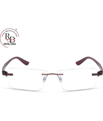 Redex Brown Rectangular Eyeglass Frame ( Pack of 1 )
