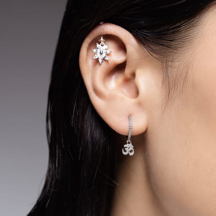 Seven marquise flower - Helix Hanging-Screw attachment