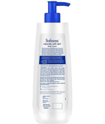 Softsens Naturally Soft Skin Body Lotion, 400ml For All Skin Type