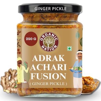 Foodsbay India Traditional Ginger Pickle | 250 g Foodsbay India Traditional Ginger Pickle | 250 g