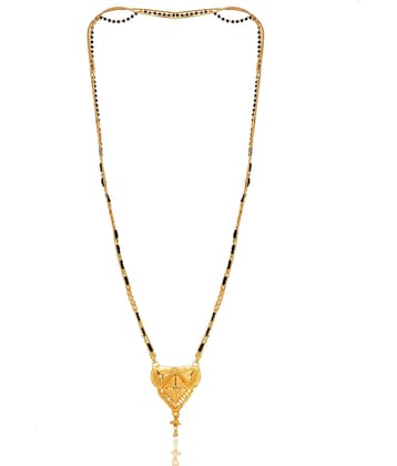 KRIMO Gold Plated Letest & Designer Mangalsutra For Women-100197