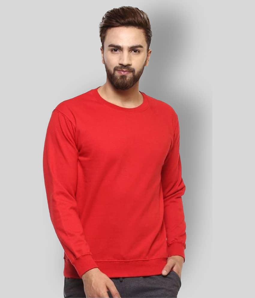 Leotude Maroon Sweatshirt Pack of 1