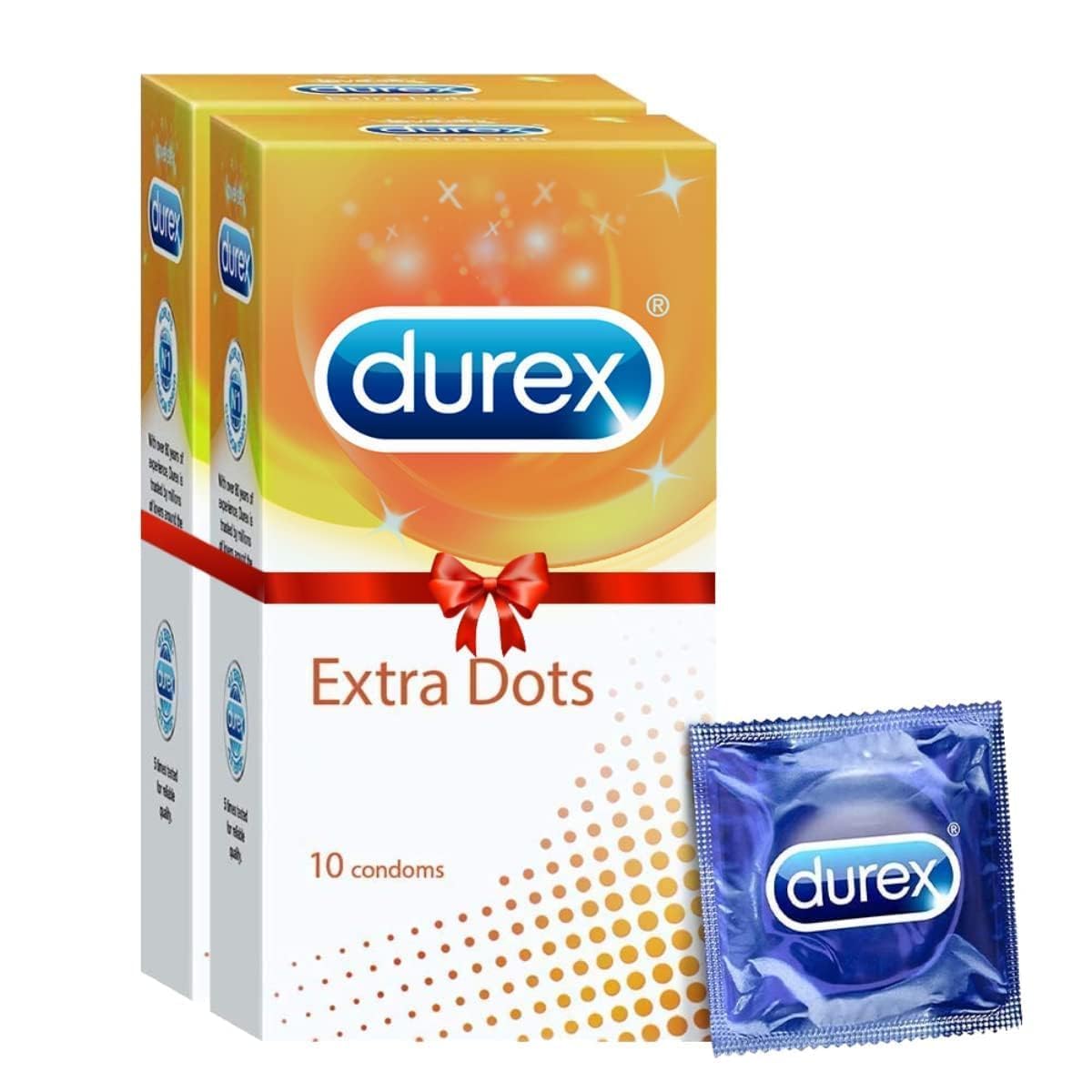 Durex Extra Dotted Condoms for Men