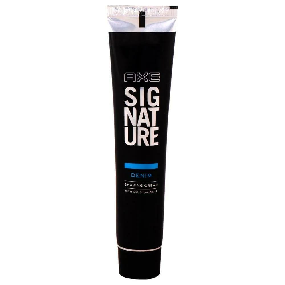 AXE Signature Denim Shaving Cream with Moisturisers, 30g