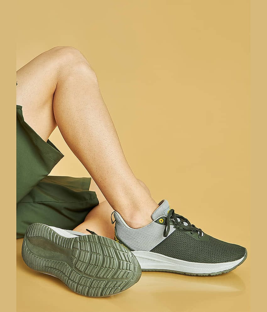 Avant Racer Olive Men's Sports Running Shoes