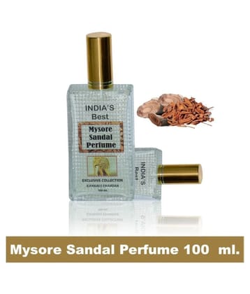 INDRA SUGANDH BHANDAR - Original Mysore Chandan Perfume Spray Long Lasting Fragrance Attar Spray Men & Women 100ml