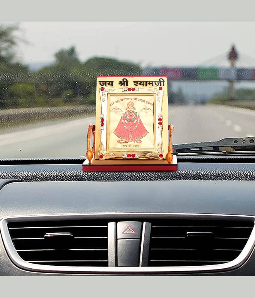 Awesome Craft Lord Krishna Ideal For Car Dashboard ( Pack of 1 )