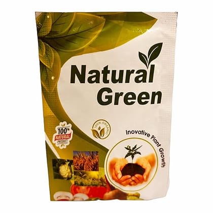 Natural Green Fertilizers organic fertilizer plant growth for fruits, vegetables, cereals, and flowers - 1kg