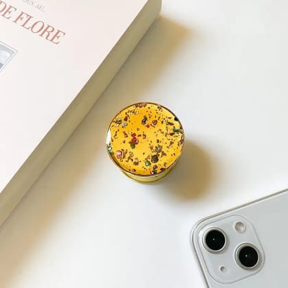 Gold Foil Pop Socket-Circle