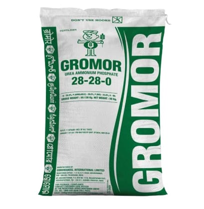 Gromor Urea Ammonium Phosphate 28-28-0 Fertilizer (50kg Bag) - High Nitrogen & Phosphate for All Crops