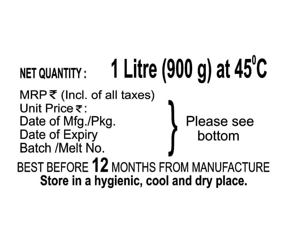 VERKA COW GHEE 1 LTR TIN