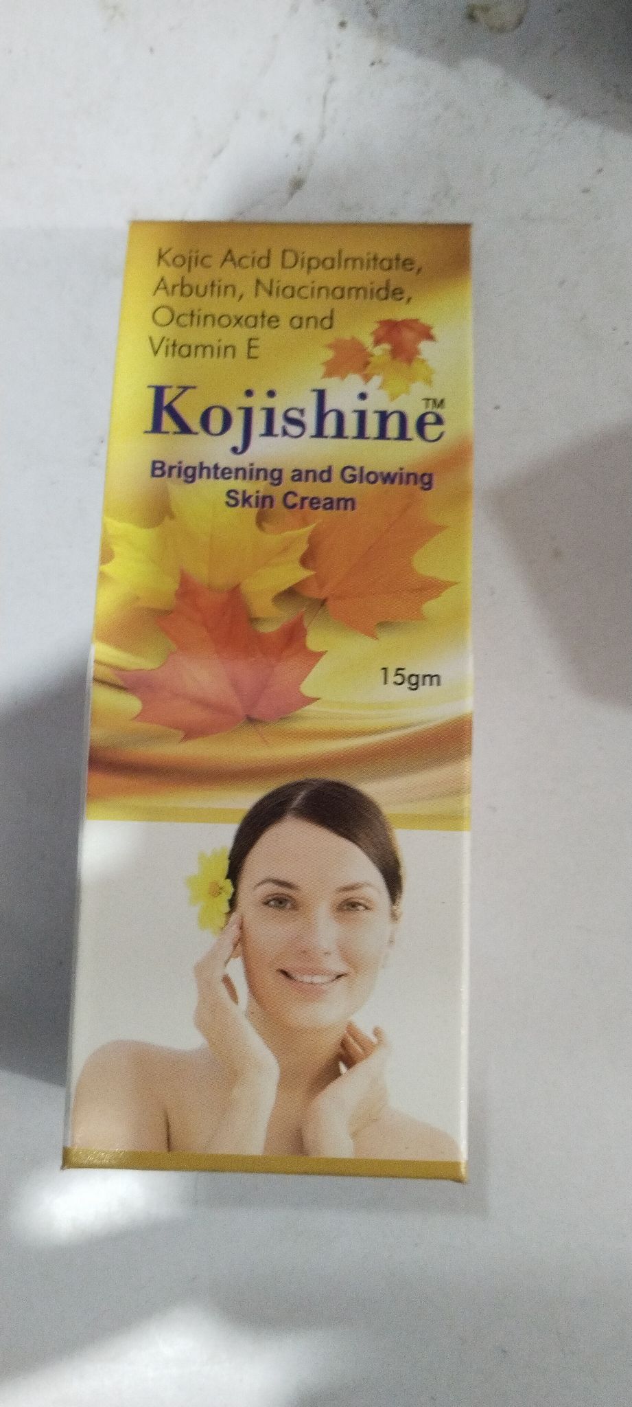 Brightening and glowing Skin cream Kojishinë 