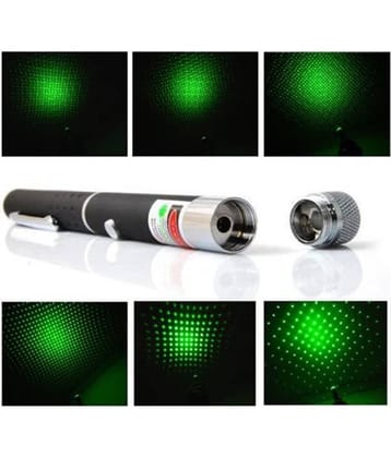 Accedre Green Long Beam Laser Pointer Light With Shape Changing Cap