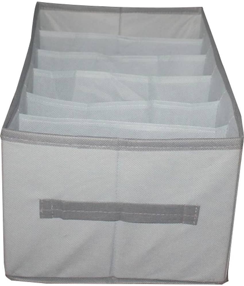 Non-Woven 6 Compartments Foldable Wardrobe Storage Organisers