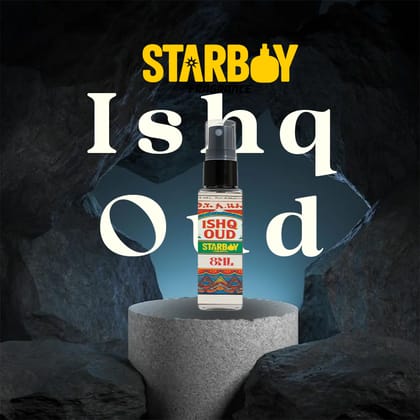 ISHQ OUD by STARBOY  08ml Eau de Parfum (EDP) | A LOVE LETTER WRITTEN IN WHITE OUD