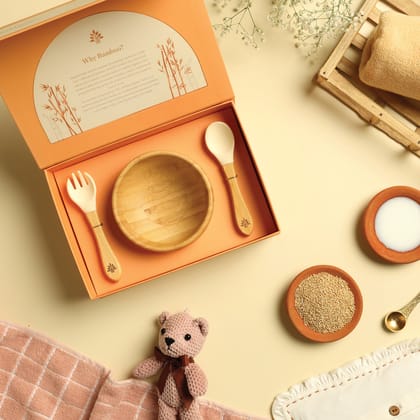Laad Dulaar Baby Bamboo Feeding Bowl