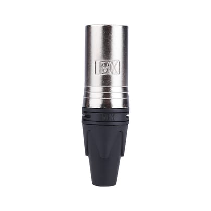 MX MX-2973, XLR 3 PIN Connector, MIC/Audio Male & Female Connector Fully Silver & Gold Plated