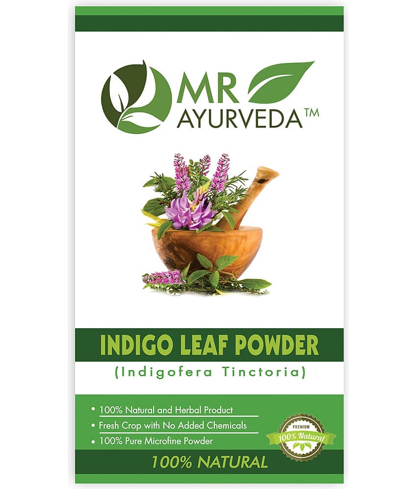 MR Ayurveda 100% Natural Indigo Powder Organic Henna 100 g