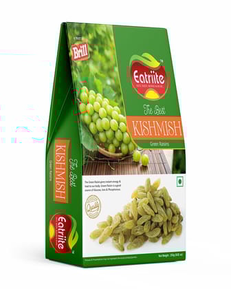 Eatriite Green (Kandhari Kishmish) Raisins, 200 gm