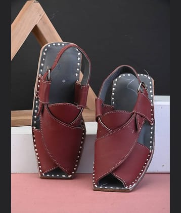 Apratim Red Men's Mule