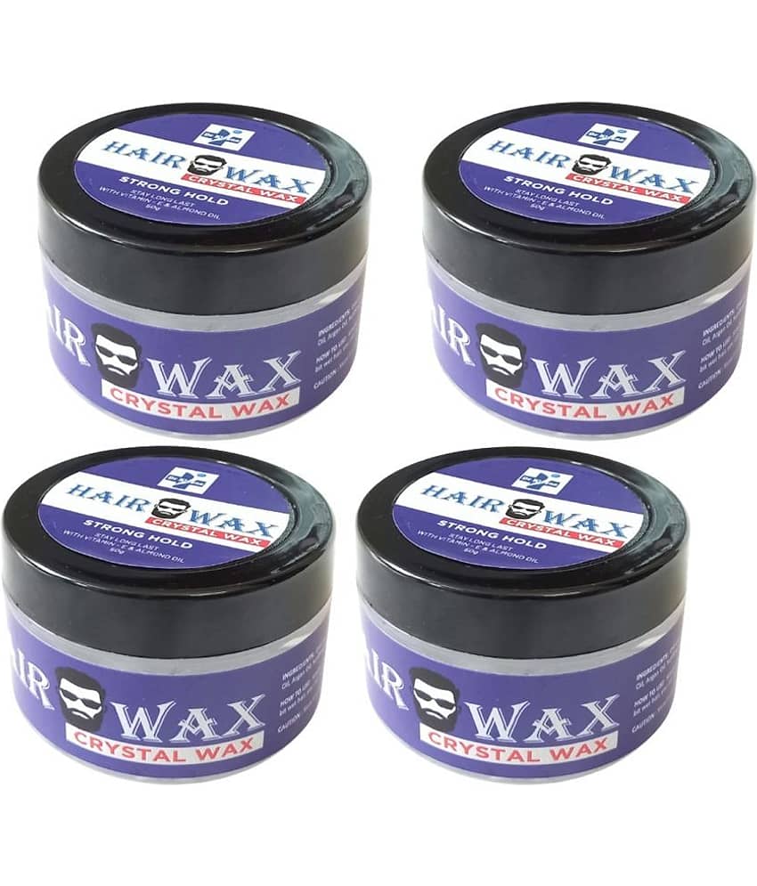 Dr Kleenz Crystal Hair Wax Strong Hold Wax 200 g Pack of 4