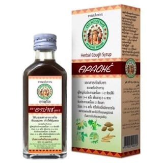 Movitronix Apache Herbal cough syrup from thailand 60ml pack of 1