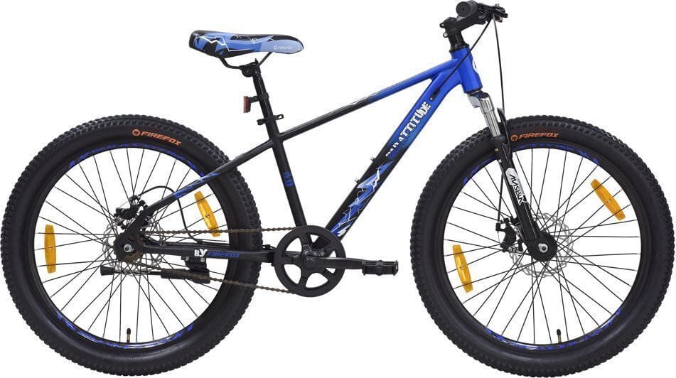 FIREFOX Tremor X 24D Mountain Cycle (Single Speed, Blue, Only Front Suspension)
