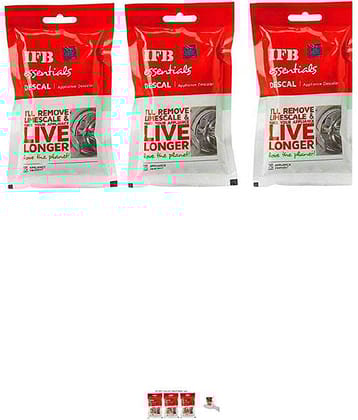 MALIK IFB ESSENTIAL STAIN REMOVER PACK OF 3 100GM EACH Eco Friendly Stain Remover Powder 300 g Pack of 3