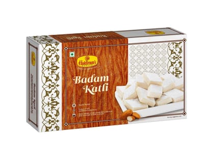 Haldiram's Badam Katli Packed Sweets - 250 Gm - Pack of 2