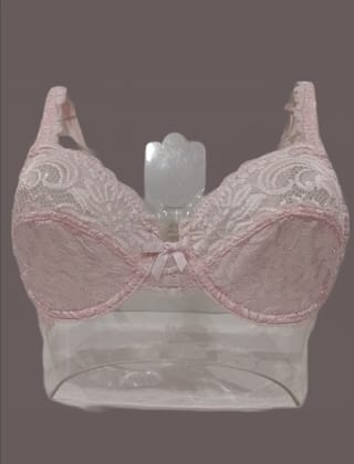 Enamor Womens Non Padded Non-wired High Coverage Bridal Bra DU75 Petal-DU75 PTL / Petal / 32B