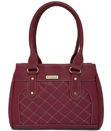 Fostelo Shoulder Bag PU Set of 1 ( Maroon )