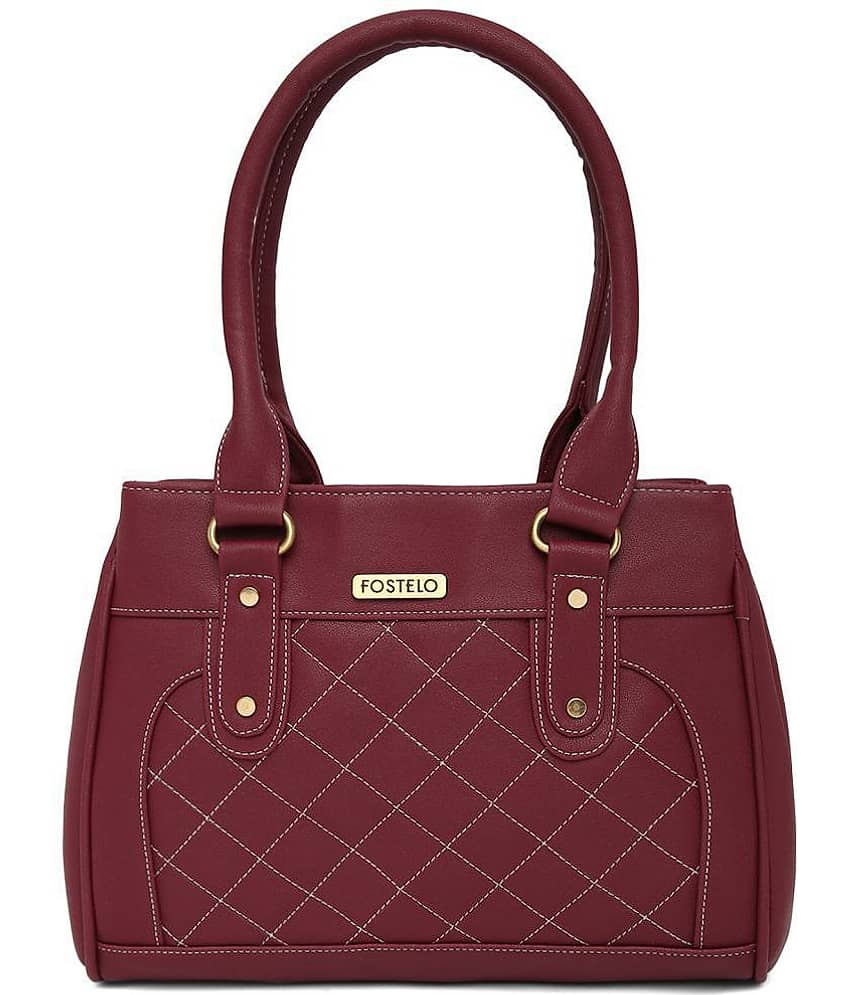 Fostelo Shoulder Bag PU Set of 1 ( Maroon )