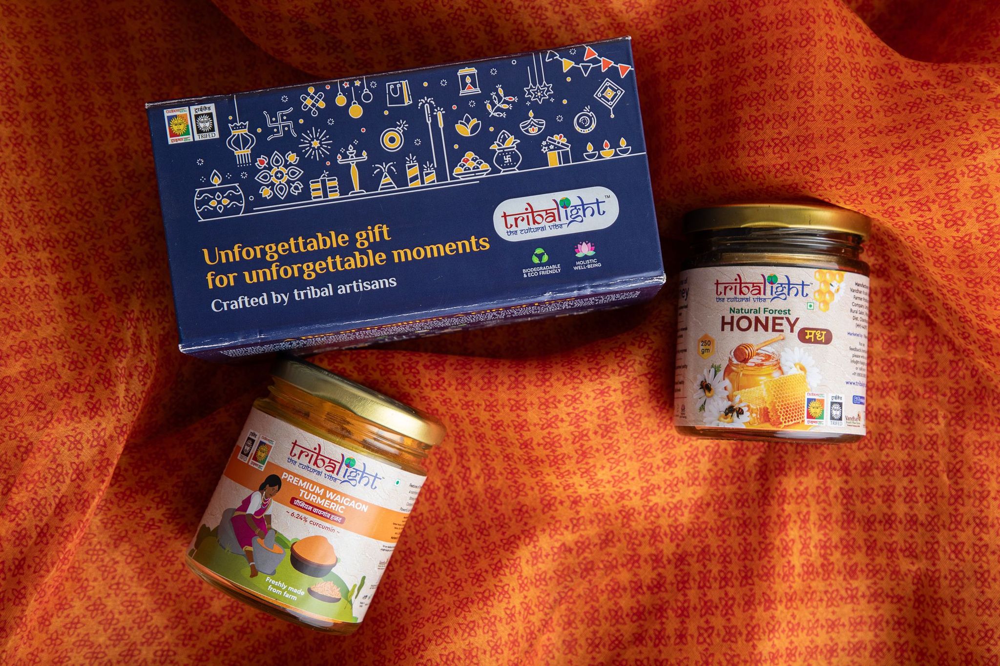 Holiest Gift for Festive Season Turmeric and Honey (Combo Gift Box)