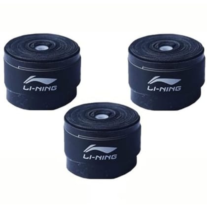 Li-Ning GP-20 Badminton Raquets Grip 3pc (Black)