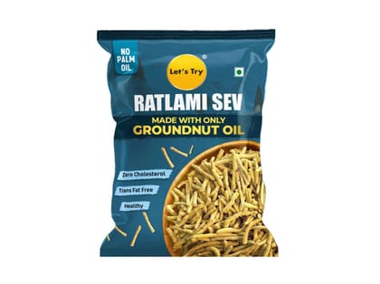 Let's Try Ratlami Sev - 173g