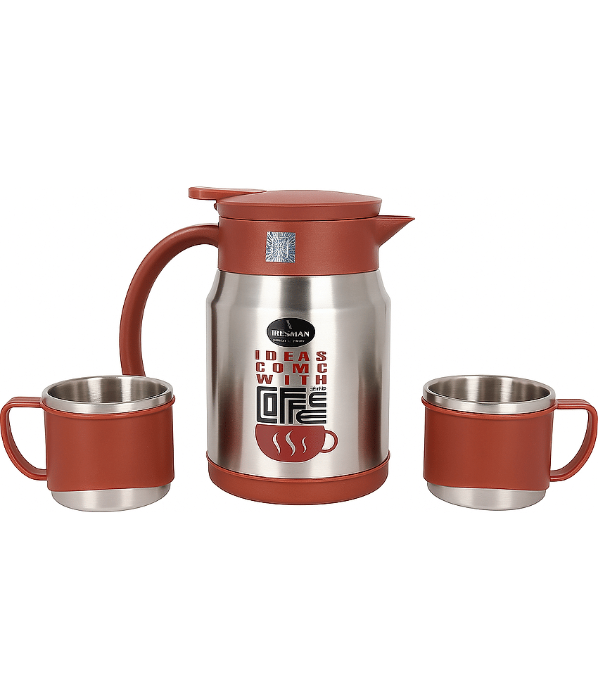 Dynore Mini Steel Flask Multicolor Steel Flask ( 350 ml )