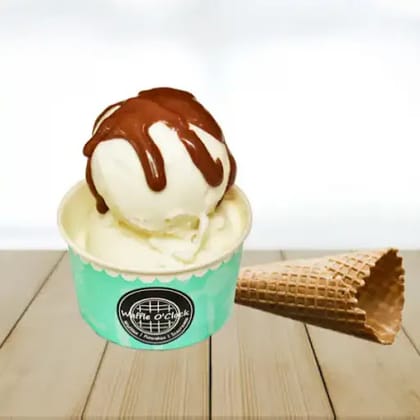Nutella Vanilla Ice Cream