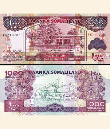Somaliland 1000 Shillings Top Grade Beautiful Gem UNC Banknote