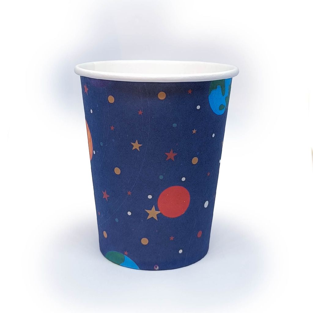 Space Theme Paper Cups - 10PC - Party and Festive Needs | Buy online on ZillyBuy