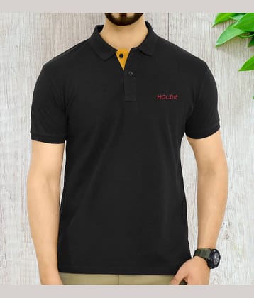 TAZO Pack of 1 Cotton Blend Regular Fit Solid Full Sleeves Men's Polo T Shirt ( Maroon )