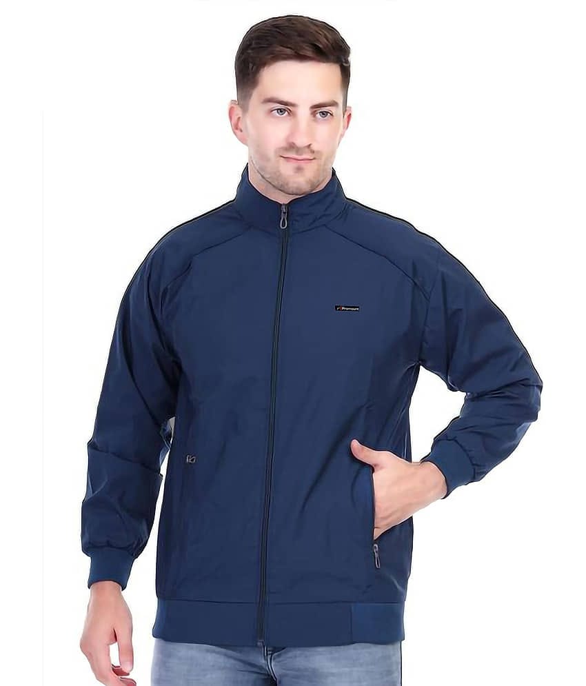 Mountain colours Polyester Men's Puffer Jacket - Blue ( Pack of 1 )