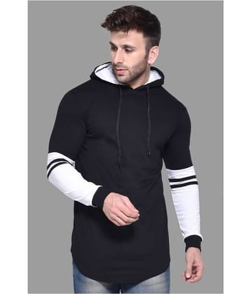 Tfurnish Cotton Blend White Solids T-Shirt