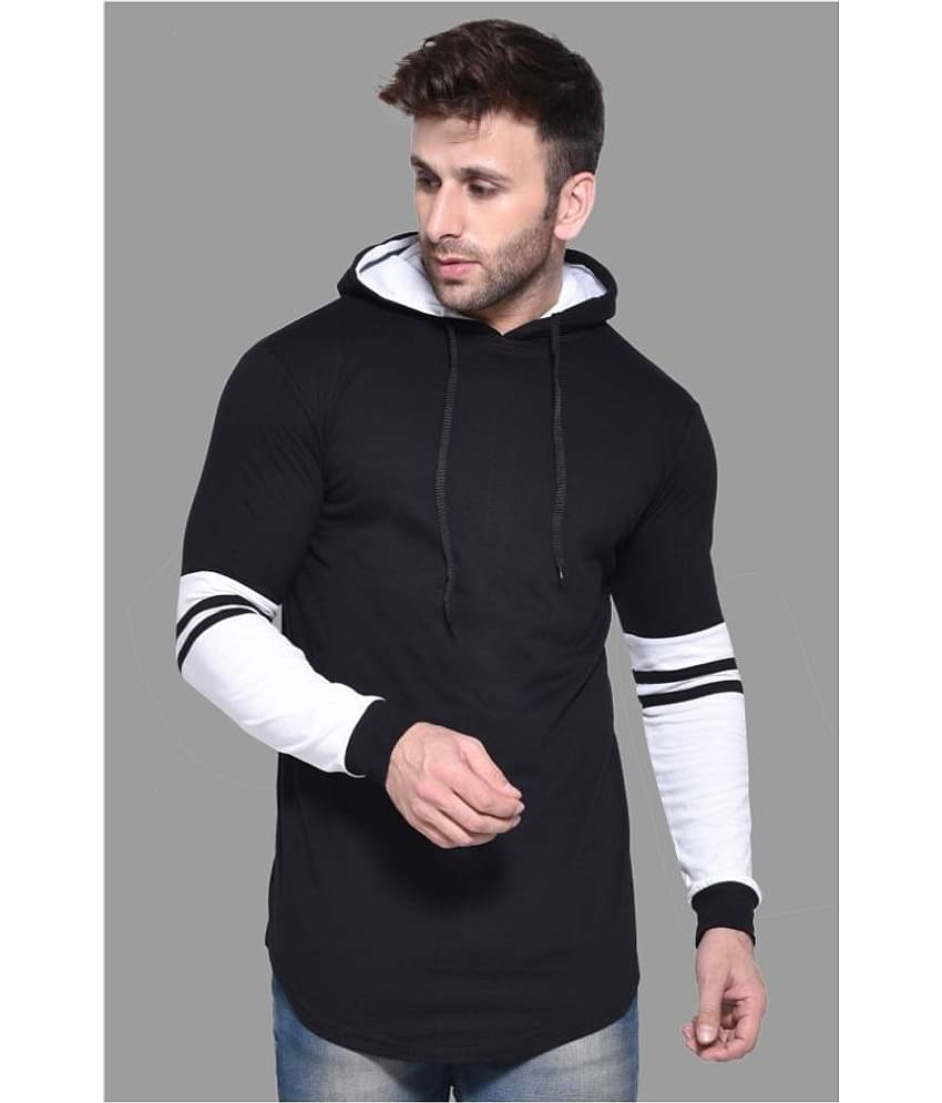 Tfurnish Cotton Blend White Solids T-Shirt