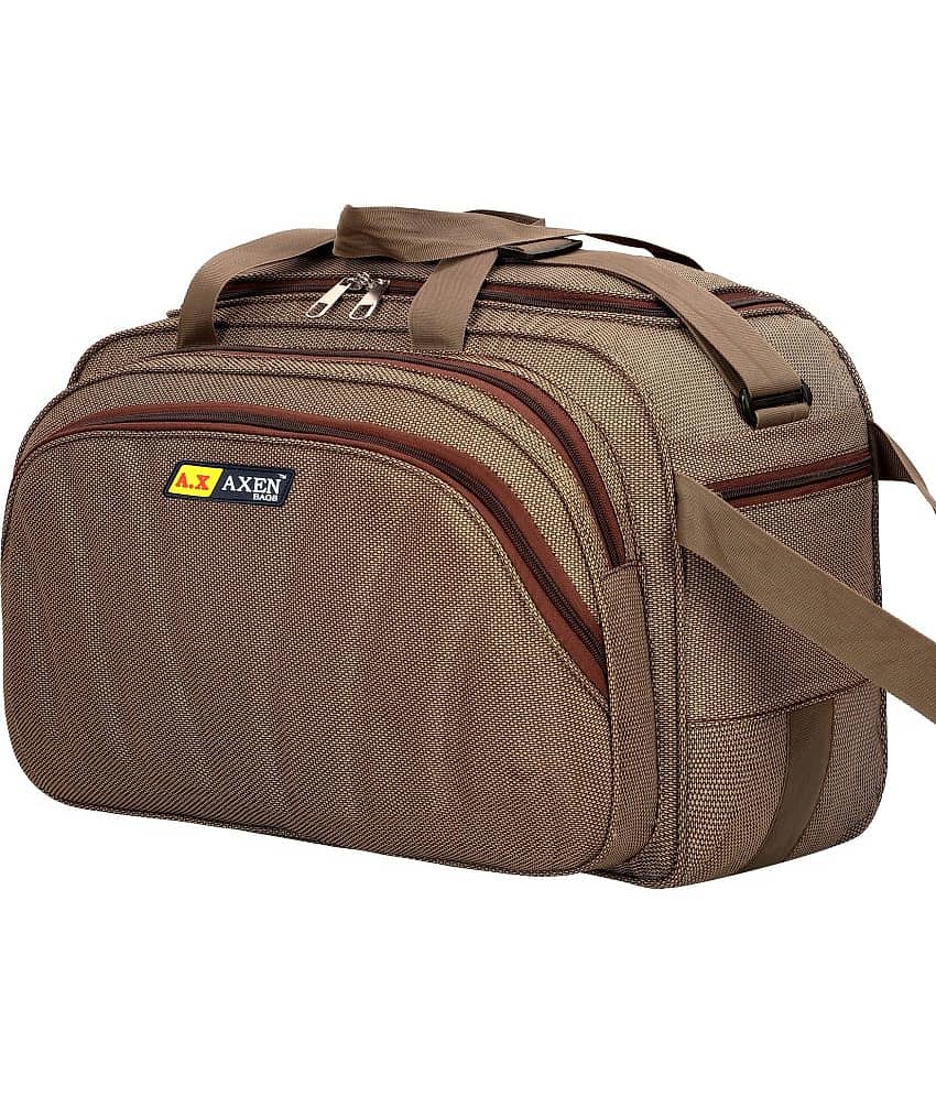 AXEN BAGS - Purple Polyester Duffle Trolley