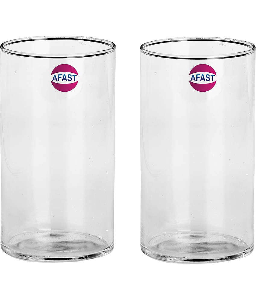 Somil Water/Juice  Glasses Set,  280 ML - (Pack Of 2)