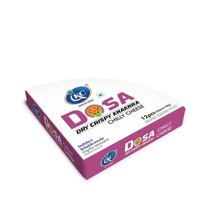 Dosa Khakhra | Chilly Cheese Dry Crispy 90 Gram Approx
